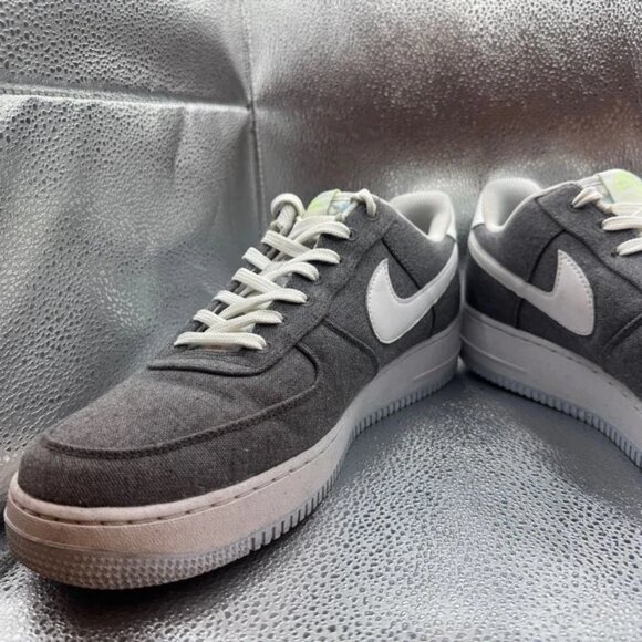 Size 13 Nike Air‎ Force 1 '07 Recycled Pack Iron Grey Sneakers CN0866-002 - Picture 3 of 12